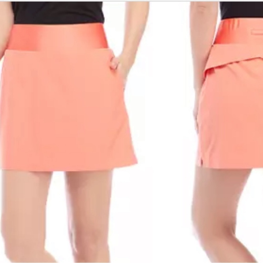 The Limited Coral Orange Skort